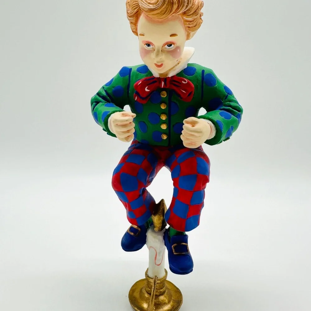 Dept 56 Jack Be Nimble Mother Goose Nursery Rhymes Christmas Ornament w/Box
